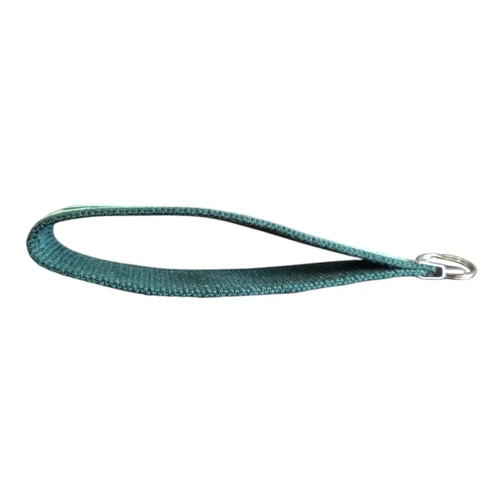 Shamrock Clover Keychain Wristlet Handmade Key‎ FOB Irish St Patricks Day Lucky